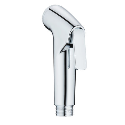 Dipicu Nozzle jet Toilet Spray Shattaf Hand Held Chrome Surface OEM