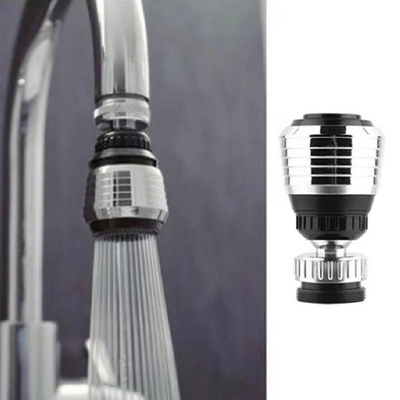 Shower Faucet Dapur ABS Chrome, Aerator Faucet Dapur Putar 360D 6cm OEM